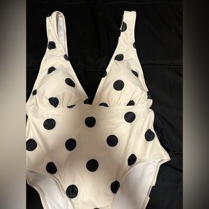 Polkadot one piece swimsuit